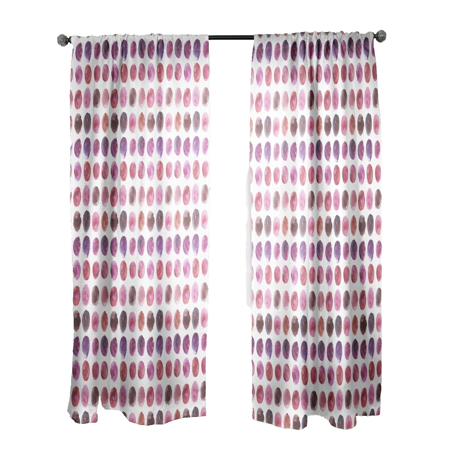 Polka Dot Modern Window Curtains & Drapes
