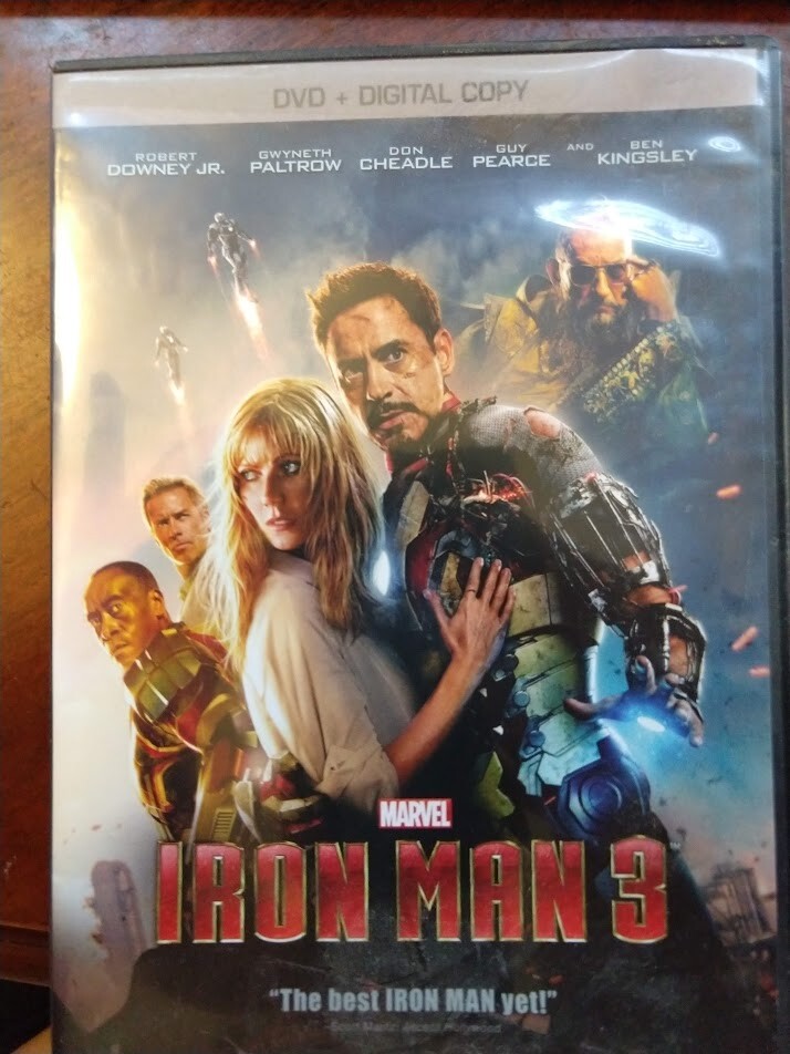 Iron Man DVD Marvel Studios (No digital code)