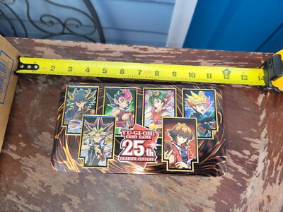 yugioh card game 25th quarter century tin Yugioh 25th Anniversary Quarter Century Tin: Dueling Heroes Case (12 T Northwest Sportscards