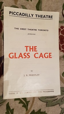 THE GLASS CAGE - FRANK PEDDIE JANET REID MARGOT CHRISTIE EDNA POZER WILLIAM JOB