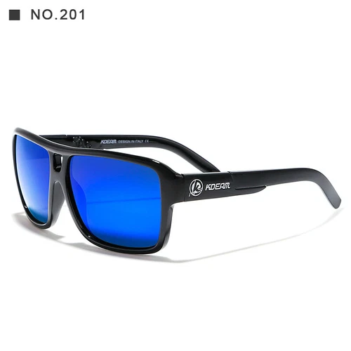 KDEAM Square Sport Polarisierte Sonnenbrille Herren Outdoor Angeln Fahren Brille - Bild 11 von 38
