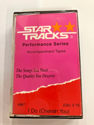 Bande cassette 1 Star Tracks Performance Series I DO CHERISH YOU # 4967 - Photo 1 sur 1