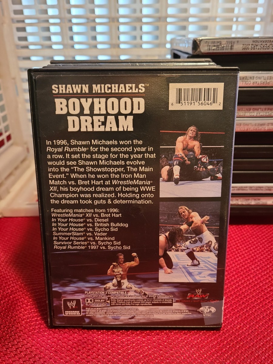 WWE: Shawn Michaels - Boyhood Dream DVD 651191560462| eBay