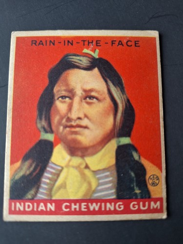 goudey indian gum 6 In Lot 157 42 100 43 28 143 Tecumseh Red Bear American Horse - Picture 4 of 20