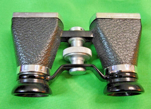 Vintage 40’s OFUNA Japan 3X10 Coated Opera Glasses Binoculars ~ Leather Case - Picture 7 of 15