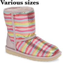 Girls Classic short sequin UGGS