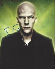 JESSE EISENBERG SIGNED AUTHENTIC 'BATMAN V SUPERMAN' LEX 8x10 PHOTO COA ACTOR