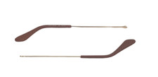 Ray Ban 3407 Outdoorsman II - Replacement Rods - Gold/Dark Brown Leather Terminals