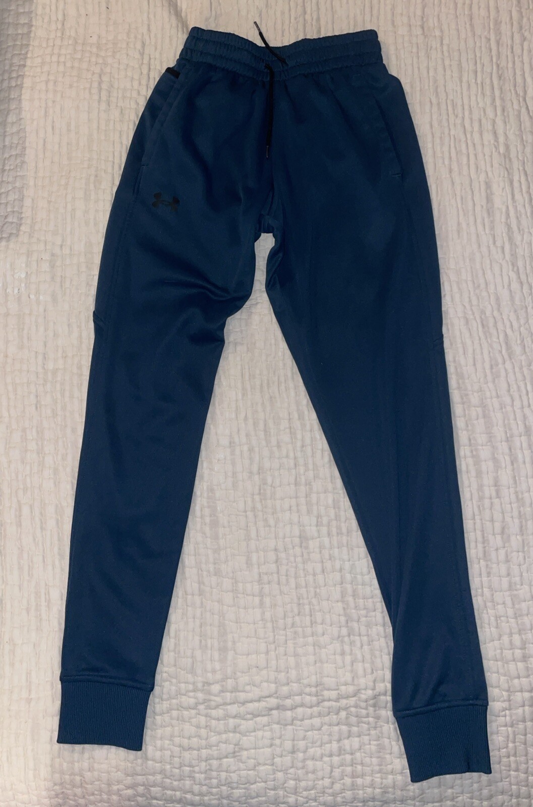 Mens Under Armour Cold gear Small blue Jogger Sweatpants
