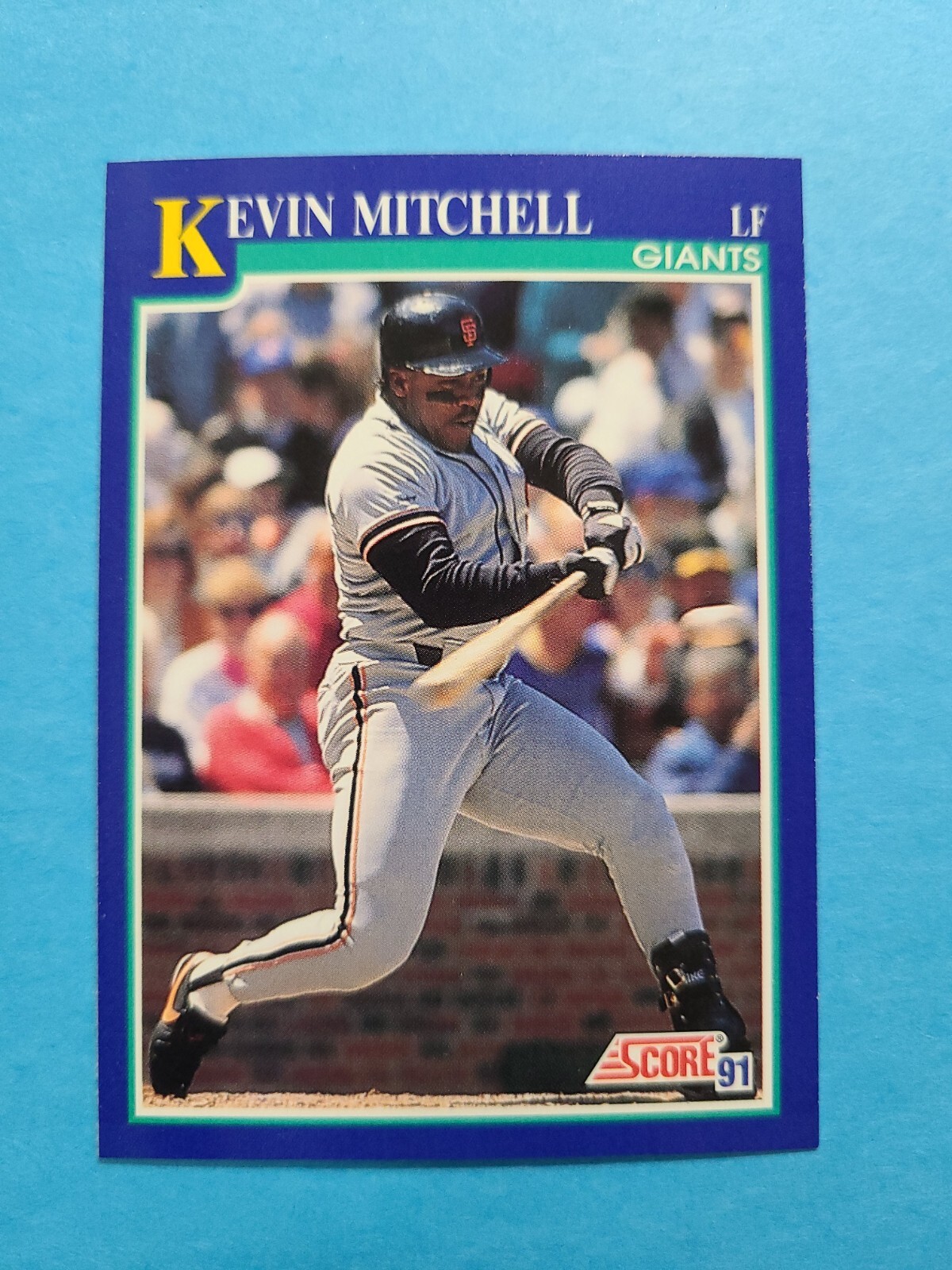 KEVIN MITCHELL 1991 SCORE BASEBALL CARD # 451 F3985