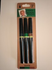 Leonie Pujol Glitter Brush Pens 3 pk - Evergreen RRP &pound;12.99