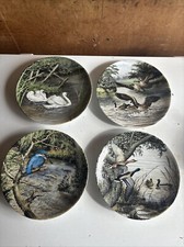 1990 91 Royal Worcester Bradshaw Quiet Waters Collectors Plates Set Of 4.