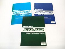 Suzuki Swift SA413 GTi GXi Werkstatthandbuch Reparaturanleitung 1984/91