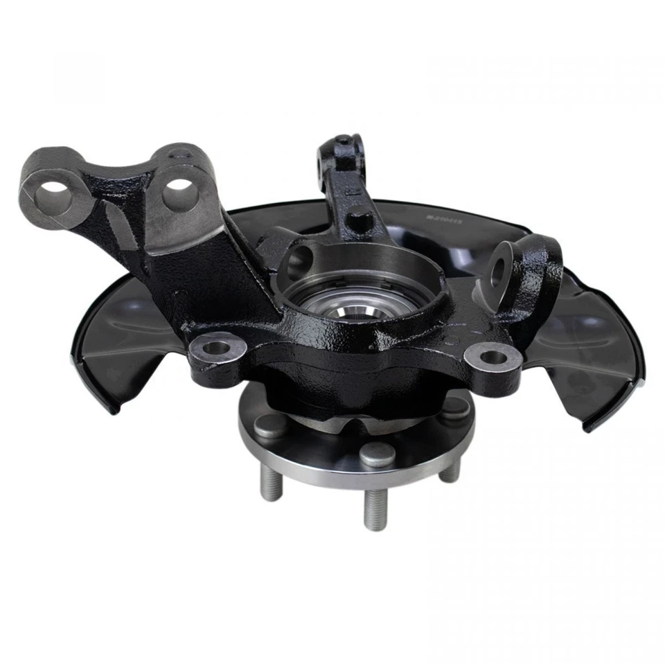 Conjunto de cojinete y buje de rueda delantera TRQ con juego de nudillos para Toyota Matrix 2003-08 Foto 4 de 4