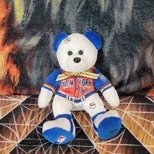 1998 NEW YORK YANKEES WORLD SERIES CHAMPS PLUSH TOY BEANIE BABY ML BEARS