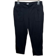Land s End Women s Black Athletic Outdoor Pants Sz-S