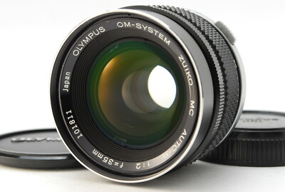 【OLYMPUS】OM-SYSTEM ZUIKO AUTO-W 35mm F2 NEAR MINT Late Model】 OLYMPUS OM System Zuiko Auto W 35mm F/2