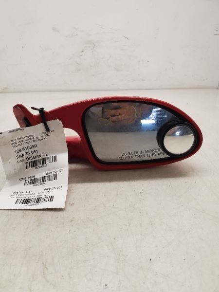 Toyota Celica, Right Side View Mirror, 1990-1993, Red, 3E5, 87910