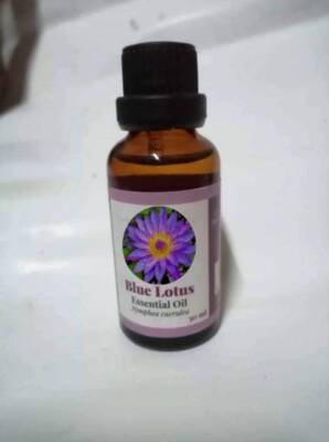 Blue Lotus Water Lily Essential Oil 100% Pure Undiluted Organic Nymphaea caerule