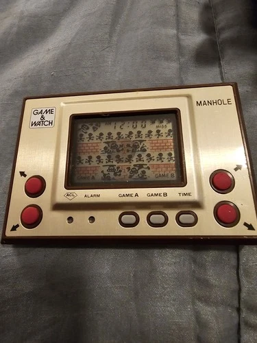 Nintendo Game & Watch Manhole Working As Is