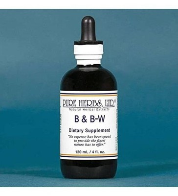 Pure Herbs: B.&B.-W - 4 oz. (Natural Herbal Extracts)
