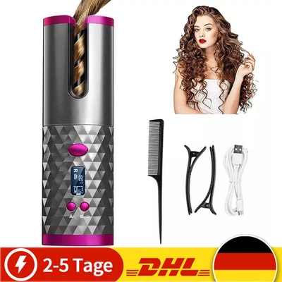 MARKENLOS Automatischer Rotierender Haar Lockenstab Elektrisch Lockenwickler Hair Curler