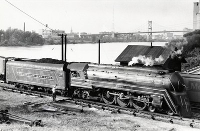 Baltimore & Ohio P-7d Class Streamlined 4-6-2 No. 5301 President Adams 8 x 10