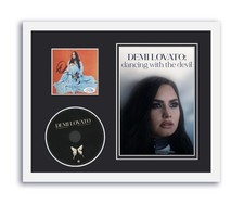 Demi Lovato Autographed Signed 11x14 Framed CD Photo Dancing With The Devil ACOA