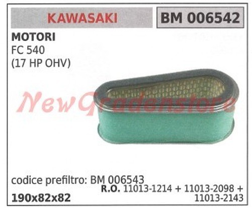 Luftfilter Kawasaki Motor Fc 540 (17 Ps Ovh) 006542-image