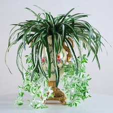 Green Outdoor Artificial Flowers Fake False Plants Grass Garden Cloth Accessory