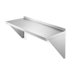18" x 36" Stainless Steel Shelf, NSF Commercial Restaurant Kitchen Wall Shelves