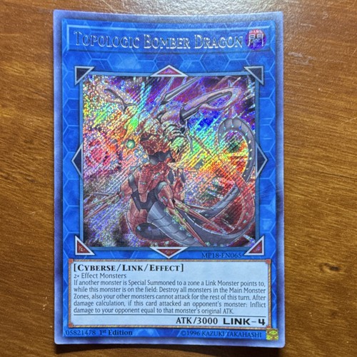 Topologic Bomber Dragon MP18-EN065 YuGiOh 2018 Mega-Tin Mega Pack card