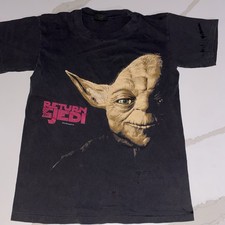 Star Wars Return of the Jedi Yoda T-Shirt 1995 Lucasfilm Changes XL Vintage