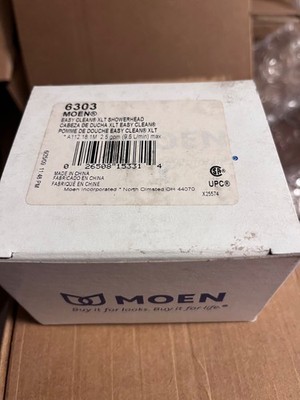 Moen 6303  Single Function Easy Clean XL 2-1/2'' Shower Head ONLY 2.5 gpm