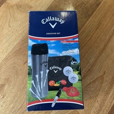 NEW CALLOWAY EXECUTIVE GOLF GIFT SET INCLUDING MUG, POUCH AND GOLF BALLS