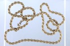 2,9g 8kt Goldkette 42cm Kordelkette Collier 333er Gold Schmuck Halskette 8 Karat