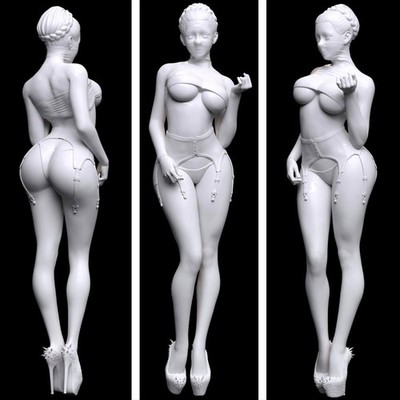 Enjoy in White Mysterious Johanna Statue 1:6 32 cm OVP Neu