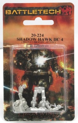 Battletech 20-224 Shadow Hawk IIC 4 (Project Phoenix) Medium Clan Battlemech