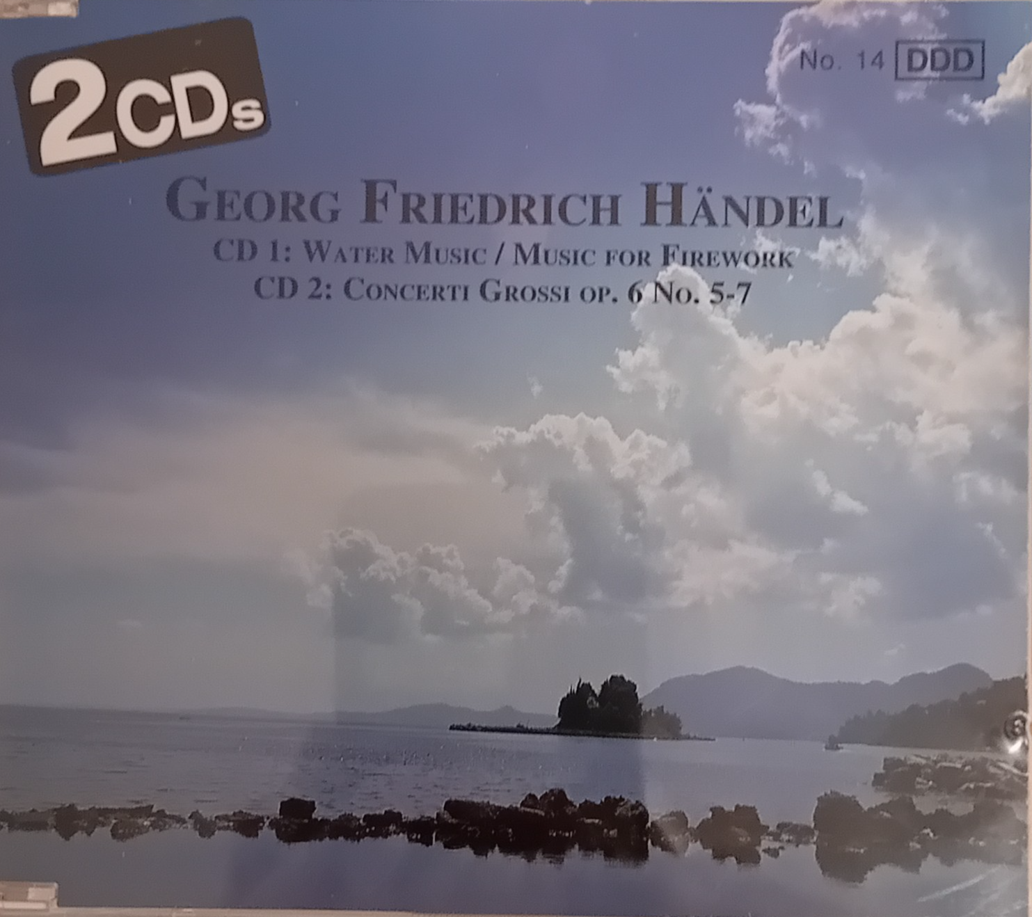 Water Music / Firework Music - GF Handel  Music CD Album