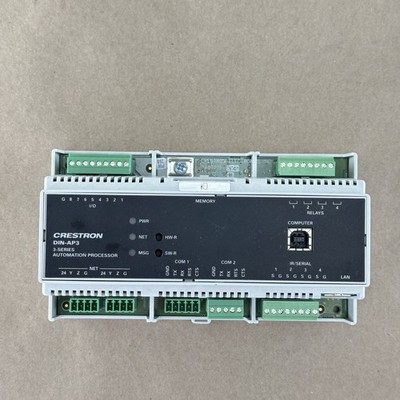 Crestron DIN-AP3 3-Series Automation Processor   Used
