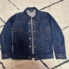 A.P.C. Woman XS Denim Jacket Limited Edition Style Refined Minimalism Timeless 
