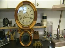 Clock Repair DVD Video - Gilbert #9  Movement Wall Clock Repair