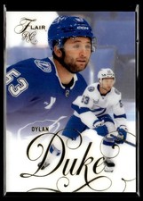 2025-26 Fleer Flair Rookie Dylan Duke Rookie Tampa Bay Lightning #169