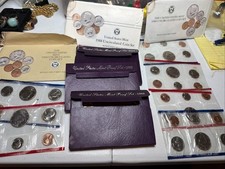 1988, 1989, 1990 S United States of America Official US Mint PROOF COINS Sets.