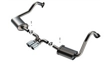 Borla 140817 S-type Cat-back Exhaust For 2017-2025 Porsche 718 Caymanboxster