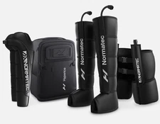 Hyperice Normatec 3 Full Body Bundle Leg Compression, Arm & Hip Attachments, Bag