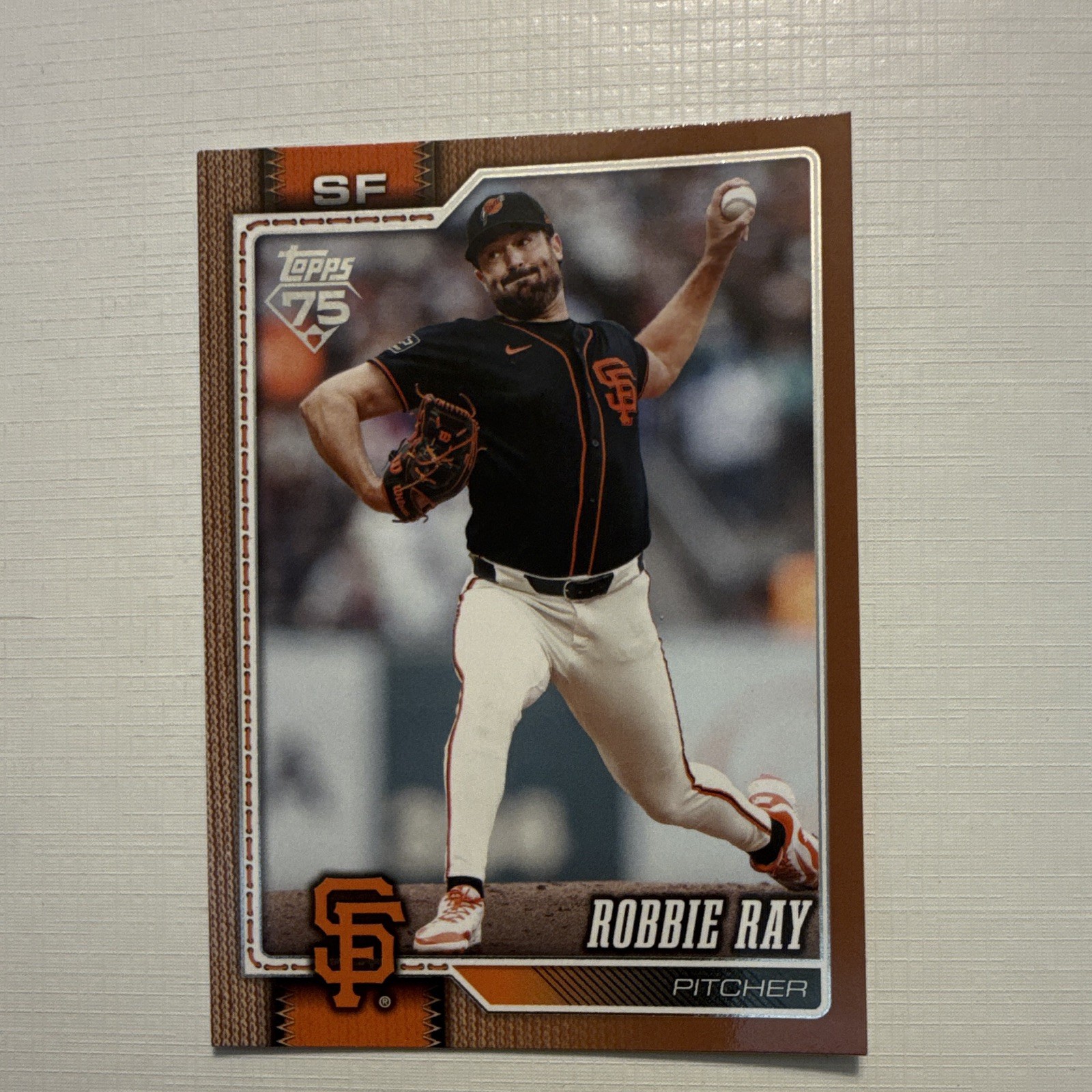 Robbie Ray 2026 Topps Series 2 #367 Gold Border /2026 Giants