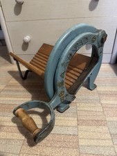 Antike RAADVAD Brotschneidemaschine Gusseisen Schneidemaschine Brotschneider