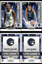 2025 Panini Instant Courtney Williams/Kayla McBride EXPRESSIONISTS 1/1669 Lynx