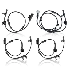Set of 4 ABS Wheel Speed Sensor Front Rear For Chrysler 300 Charger Challenger